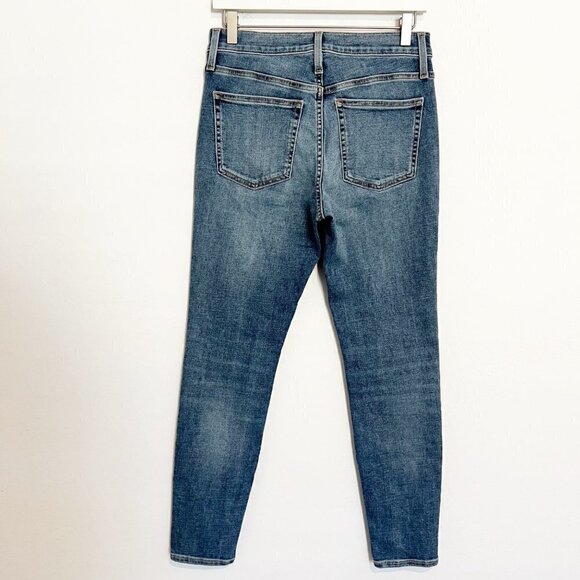 J. Crew Denim Toothpick Skinny Ankle Jeans Basic Casual Preppy Minimalist 28 - Picture 9 of 10
